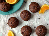 Νηστίσιμα πανεύκολα μάφιν σοκολάτας πορτοκαλιού – Vegan super easy chocolate orange muffins