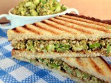 Υπέροχο τοστ με νηστίσιμη σαλάτα “τόνου”-Vegan tuna salad toast