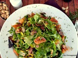 Μαγειρεύοντας με τη Yoleni’s:Η σαλάτα του Αγ. Βαλεντίνου με μεθυσμένα ξερά σύκα, φιστίκια Αιγίνης κ δεντρολίβανο-Cooking with Yoleni’s:green dried figs pistachio s.Valentine’s salad