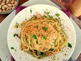 Μαγειρεύοντας με τη Yoleni’s:Σπαγγέτι με κρέμα από πιπεριές-Cooking with Yoleni’s:spaghetti with pepper cream