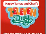 Free Slurpee Day or Tamas and Cheri’s Wedding Anniversary