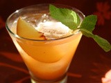 Honey Peach Cocktail