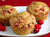Cranberry Gingerbread Muffins ~ Guest Post by Alida’s Kitchen