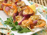 Grilled Oregano Shrimp