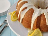 Light Lemon Bundt Cake with a Light Lemon Glaze