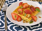 Strawberry & Browned Butter Waffle