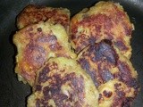 Kumara and Chickpea Patties/Cutlets