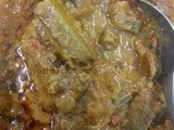 Ladies finger and mutton curry