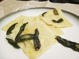 Sunday Dinner at Home: Roasted Acorn Squash Ravioli