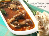 Mutton Trotters (Mutton Paya Curry)