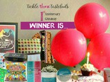 We have a Winner - tttb First Anniversary Giveaway