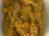 Okra Stew / Okra In Tamarind Gravy
