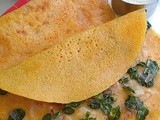 Adai Recipe | Murungakeerai Adai | Mixed Lentil Crepes – Step by Step