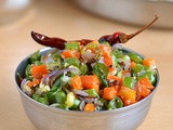 Carrot Beans Poriyal Recipe | Carrot Beans Thoran Recipe