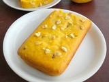 Eggless Mango Cake / Mango Loaf Cake / Eggless Mango Bread