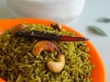 Karuveppilai Sadam / Spicy Curry Leaf Rice