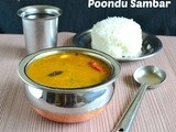 Poondu (Garlic) Sambar Recipe