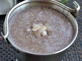 Ragi Koozh Recipe – Keppai Koozh or Aadi Koozh Recipe