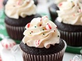 Chocolate Cupcakes with Peppermint Buttercream