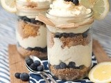 Lemon Berry Cheesecake Trifles