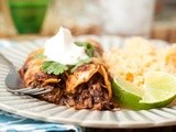 Tequila-Braised Short Rib Enchiladas