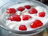 Strawberry Yogurt Cream