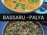 Bassaru Palya – Black-Eyed Peas and Spinach Stir-Fry