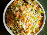 Bengali Vegetable Pulao Recipe