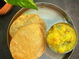 South Indian Potato Curry For Poori
