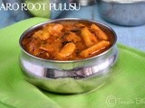 Taro Root Pulusu Recipe| South Indian Lunch Recipes