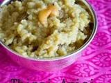 Thinai Arisi ( Foxtail Millet) Sakarai` Pongal Recipe| Millet Recipes