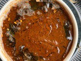 Vatha Kuzhambu with Manathakkali