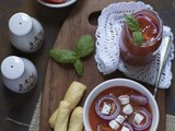 Gazpacho di anguria e pomodoro
