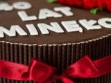 Chocolate mint birthday cake for Pafka