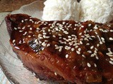 {Asian Inspired} Sesame Pork Ribs