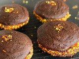Chocolate Whoopie Pies with Maple Cream