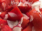 Fresh Tomato Radish Salad