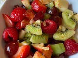 Honey Lime Simple Fruit Salad