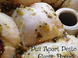 Pull Apart Pesto Garlic Bread