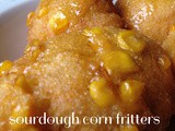 Sourdough Corn Fritters
