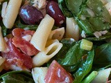 Spinach Penne Pasta Salad