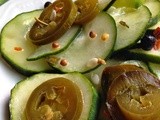 Sweet n' Spicy Cucumber Pickles