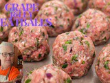 Venison Grape Jelly Meatballs in Slow Cooker