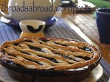 Blueberry Pie with Ricotta Cream