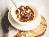Hummus dolce al burro di arachidi, cacao e mandorle | Sweet Hummus with peanut butter, cocoa and almonds