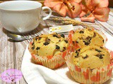 Muffin con Gocce di Cioccolato senza Burro, Latte e Uova