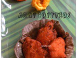 Adai Fritters (With left over Adai batter)