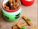Millet Ajwain Sticks/Millet Omam Biscuit (No Baking)