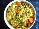 Togari kaalu Vegetable Rice/Tuvar lilva Vegetable rice