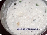 Bhagala bhath  (curd rice)